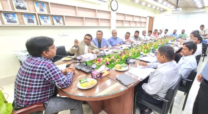 মোংলা কাস্টম হাউস কমিশনারের সাথে বারভিডা প্রতিনিধিদলের বৈঠক