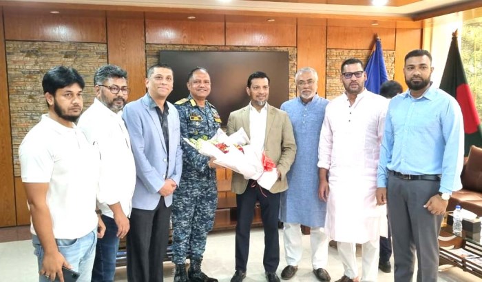মোংলা বন্দর চেয়ারম্যানের সাথে বারভিডা প্রতিনিধিদলের বৈঠক
